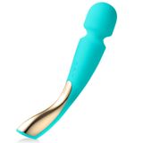 Sessiz Çalışan Lelo Smart Wand 2 Large Aqua Sensörlü Akıllı Çok Yönlü Büyük