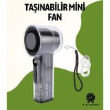 Sessiz Çalışan Taşınabilir Fan | Dijital Göstergeli | 100 Kademeli Hız Ayarı - EC001Z-56AT3 - Çok Renkli
