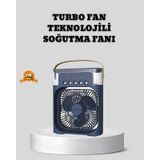 Sessiz Çalışan Turbo Fan Güçlü H.a Akışlı Masa Üstü Vantilatör