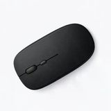 Sessiz Kablosuz Mouse Bluetooth Usb Dongle Destekli Şarjlı Ofis Ve Ev Kullanımı İçin İdeal Siyah