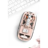 Sessiz Şeffaf Tasarım Zarif Ev Ofis Oyuncu Hem Bt Hem Dongle Ile Kullanılabilir Mouse Telefon Pc