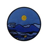 Sessiz Şehir Nakış Işleme Arma Patch Peç 8×8 Cm Yeşil