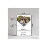 Sestasarmm Kalpli Spotify Poster Tablo, Çerçeve, Kişiye Özel Tasarım, Hediye, Kişiselleştirilmiş Cam 30x40