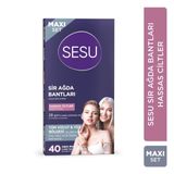 Sesu 40'lı Maxi Set Hassas Cilt 2023 Ağda Bandı, Kadınlar İçin