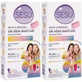 Sesu Ağdaya İlk Adım Serisi 2x24 Adet Sir Ağda Bandı