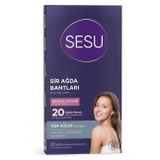 Sesu Hassas Ciltler İçin Ağda Bandı 20li