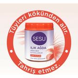 Sesu Ilık Ağda 250 gr - Tüm Cilt Tipleri İçin, Kökünden Tüyleri Alır ve Tahriş Etmez