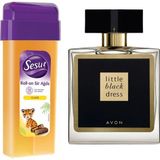 Sesu Klasik Kartuş Ağda 1 Adet + Avon Little Black Dress Edp 50 Ml Kadın Parfüm