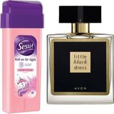 Sesu Pudralı Kartuş Ağda 1 Adet + Avon Little Black Dress Parfüm Edp 50 ml Parfüm