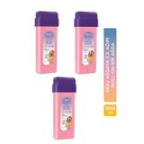 Sesu Roll-on Sir Ağda 100 ml Hassas Cilt Pembe Sea 3 Adet