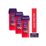 Sesu Roll-On Sir Ağda Hassas Ciltler Pudra&Shea Yağı (Yeni Üretim) 3 x 100 ml
