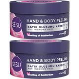 Sesu Vücut Peelingi 250 ml Hand & Body Peeling 2'li Set