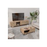 SET 1364-2092 VİSİON TV ÜNİTESİ - ORTA SEHPA SETİ SEPET - YUNUS