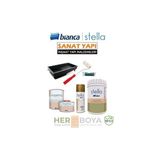 Set 1lt - Siyah Boya + Mermer Effekt Sprey + Maximo Sıvı Cam Parlak