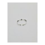 Set 925 Ayar Gümüş Örgülü Karartmalı Sıkıştırmalı Fake Deliksiz Burun Piercing Hızma ( Çap:10 mm )