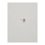 Set 925 Ayar Gümüş Taşlı Desenli Burun Piercing Hızma ( En: 7 mm Boy: 7 mm )