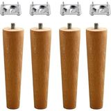 Set Ahşap 12 cm Mobilya Koltuk Kanepe Sehpa Masa Ayağı Ayakları M8 Civatalı Bağlantı Aparatlı