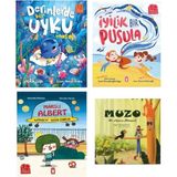 Set Derinlerde Bir Uyku - Iyilik Bir Pusula - Marslı Albert- ( Muzo Kitabı Hediye)