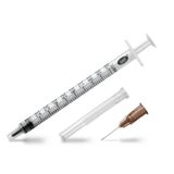 Set Inject 1ml 3p insülin Enjektör Şırınga 250 adet 26G iğneli