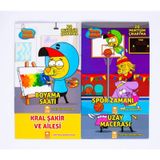 SET KRAL SAKIR BOYAMA - 4 KITAP