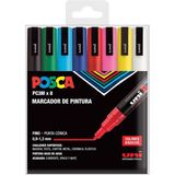 Set Pc 3m Basic - 8 Keçeli Kalem A-1 - Çok Renkli - Genel - Genel