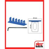 Set Pdr Boyasız Göçük Düzeltme Plastiği Mavi 6 Lı Düz 40Mm + L Kol