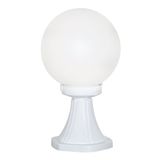 Set Üstü Glop - Bahçe Duvar Armatürü - BEYAZ