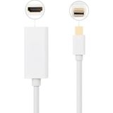 SETA LINK Seta Mini Displayport To HDMI Kablosu Displayport Çevirici - Beyaz