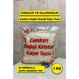 SETA Shop Çankırı Doğal Granül Kaya Tuzu Turşuluk ve Salamuralık (1 Kg) Sarı Etiket