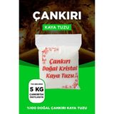 Seta Shop Çankırı Doğal Kristal Kaya Sofra Tuzu 5 kg Taş Değirmende Öğütülmüş Türkiye Menşeli Ürün