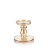 SETABIANCA Crystal Amber Cam Mumluk Küçük 12 cm