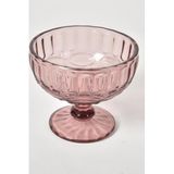 SETABIANCA Crystal Colors Ayakli Kase Damla Desen 6lı, Pembe