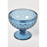 SETABIANCA Crystal Colors Ayakli Kase Ince Desen 6lı, Mavi