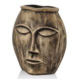 setabianca HUMAN BRONZ İKİ YÜZLÜ VAZO
