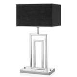 setabianca Kare Model Abajur Gümüş 35 * 35 * 63 Cm