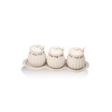 SETABIANCA Kitchen Baharatlik Tabakli 31x5x11x11 cm 3Lü
