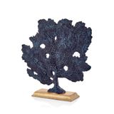 setabianca Lacivert Damarlı Kaideli Mercan Biblo 10 * 40 * 40 Cm