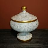 SETABIANCA MC-033 White Marble Şekerlik, 21x26cm