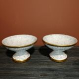 SETABIANCA MC-035 White Marble 2'li Çerezlik 11x18cm