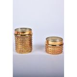 SETABIANCA Mercury Mumluk Boncuk Küçük Gold 6x05x2020 cm