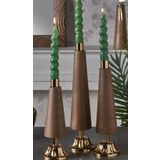 setabianca Missile Ahşap Mumluk Orta Boy 30 cm