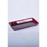 SETABIANCA Plum Tepsi Cam 11x22 cm