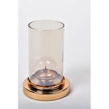 SETABIANCA Regina Mini Mumluk Cam Küçük Gold 11 cm
