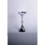 SETABIANCA Regina Mumluk Trumpet Küçük Silver 32x15 cm