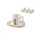 SETABIANCA SETA-600-B Kahve Fincan Tk, 6'lı Sarı