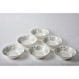 Setabianca Seta Bone Chına Kase 6 Lı Set Gül Gümüş