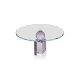 setabianca Seta Kristal Kaideli Sunum Tabağı Lila 30 * 30 * 17 Cm