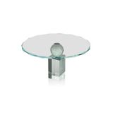 setabianca Seta Kristal Kaideli Sunum Tabağı Yeşil 30 * 30 * 17 Cm