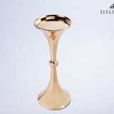 setabianca Seta Regina Mumluk Trumpet Küçük Gold 32X15 Cm