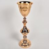 setabianca Seta Regina Vazo Orta Katlı Gold 20X20X65 Cm
